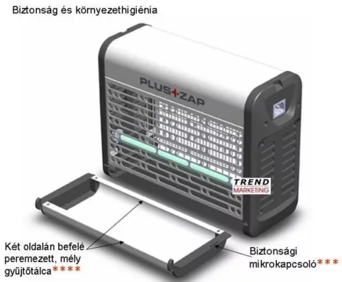 Elektromos Rovarcsapda Pluszap-16