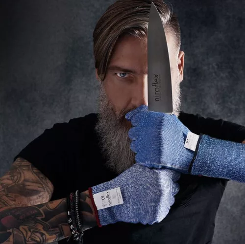 Vágásálló kesztyű Niroflex BlueCut Advence X