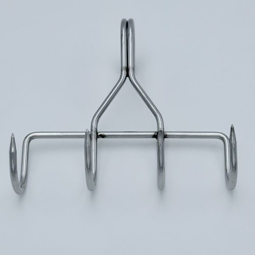 Szalonna kampó 4 tűs