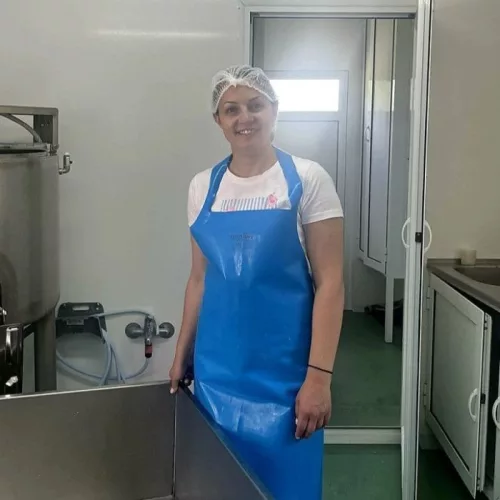 Niroflex PU henteskötény, kék 120*90