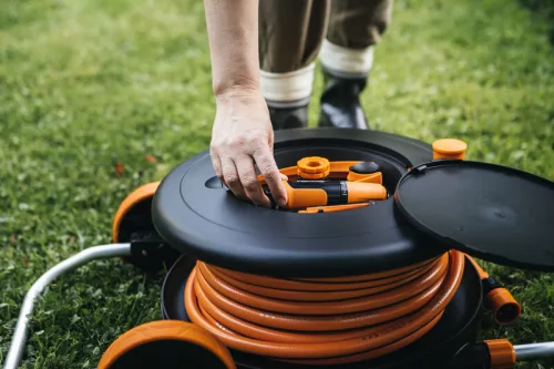 FISKARS Comfort tömlőkocsi 13 mm (1/2") 30 m tömlővel (L)